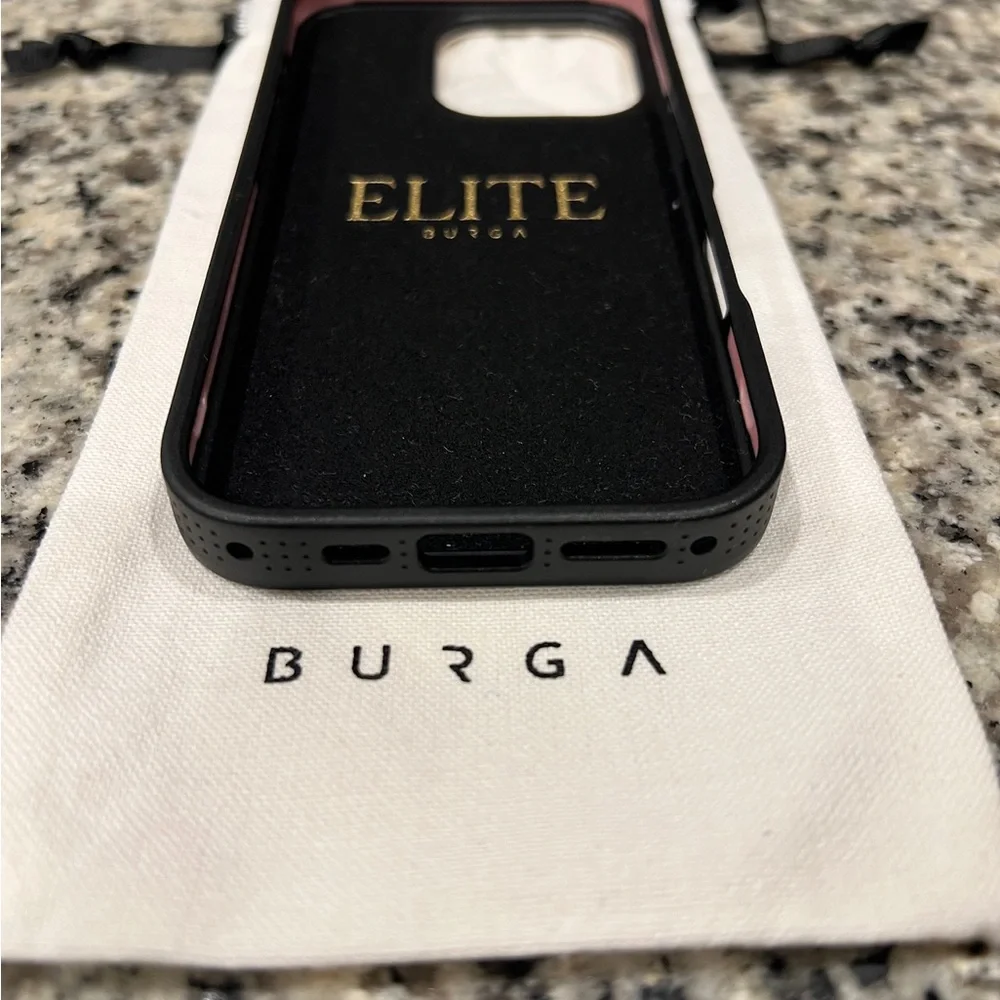 BURGA Yellow Leaf Pattern Phone Case